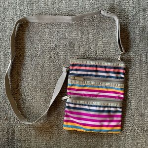 LeSportsac Three-Pocket Crossbody Bag